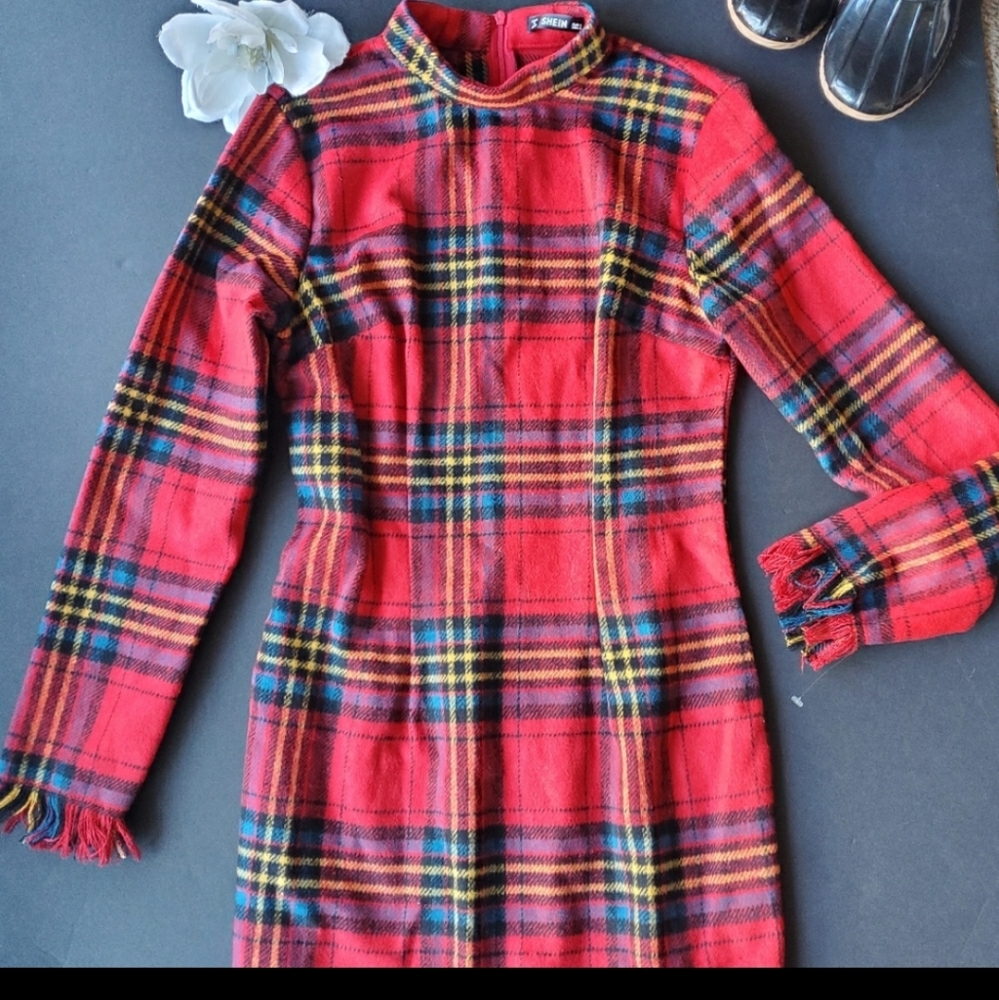 Plaid dress